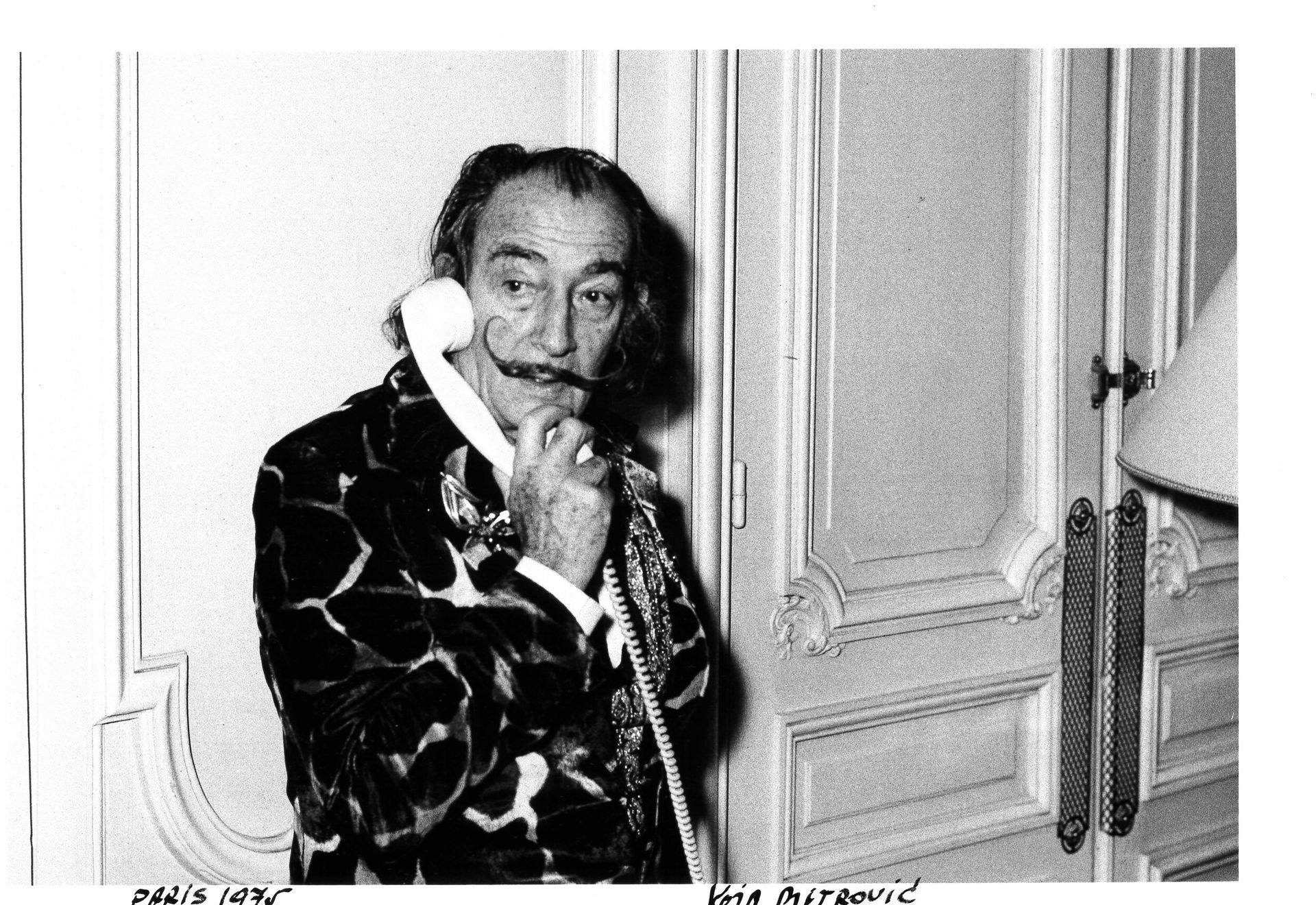 Artwork by Voja Mitrovic, PORTRAITS OF SALVADOR DALI, Made of Vintage Silver Prints