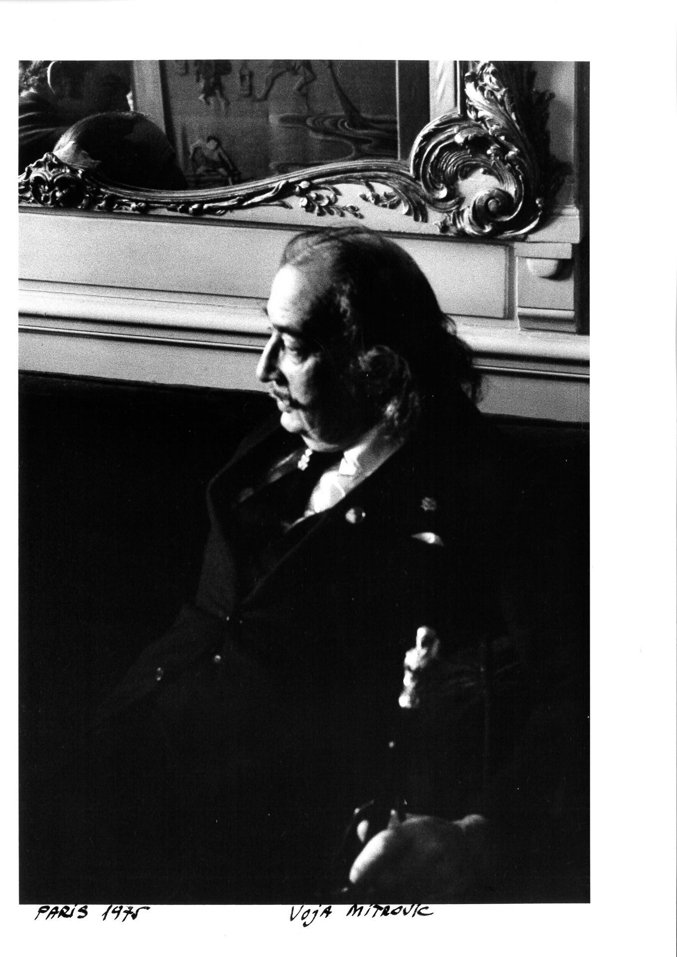 Artwork by Voja Mitrovic, PORTRAITS OF SALVADOR DALI, Made of Vintage Silver Prints