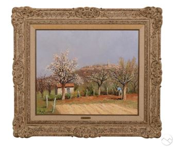 Pommiers en Fleurs (Ile de France - Marcel Dyf