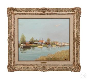 Canal dAygues Morte - Marcel Dyf