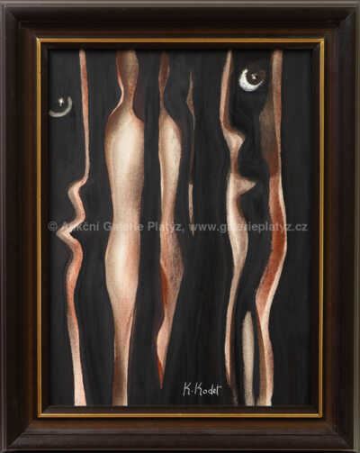 Milenci by Kristian Kodet