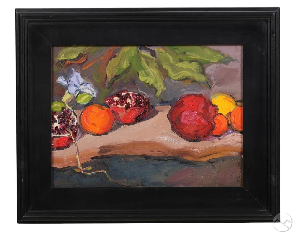 Artwork by Rene Guerin, Fruit Still Life Painting, Made of Oil Painting On Board