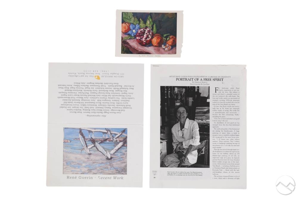 Artwork by Rene Guerin, Fruit Still Life Painting, Made of Oil Painting On Board