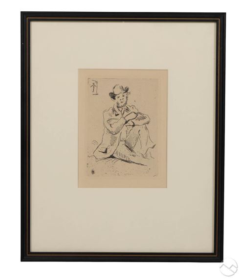 Portrait de Guillaumin - Paul Cézanne