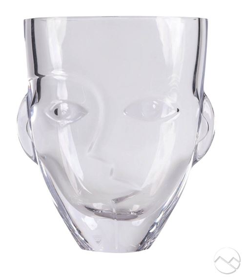 Art Glass Face Vase - Martti Rytkonen