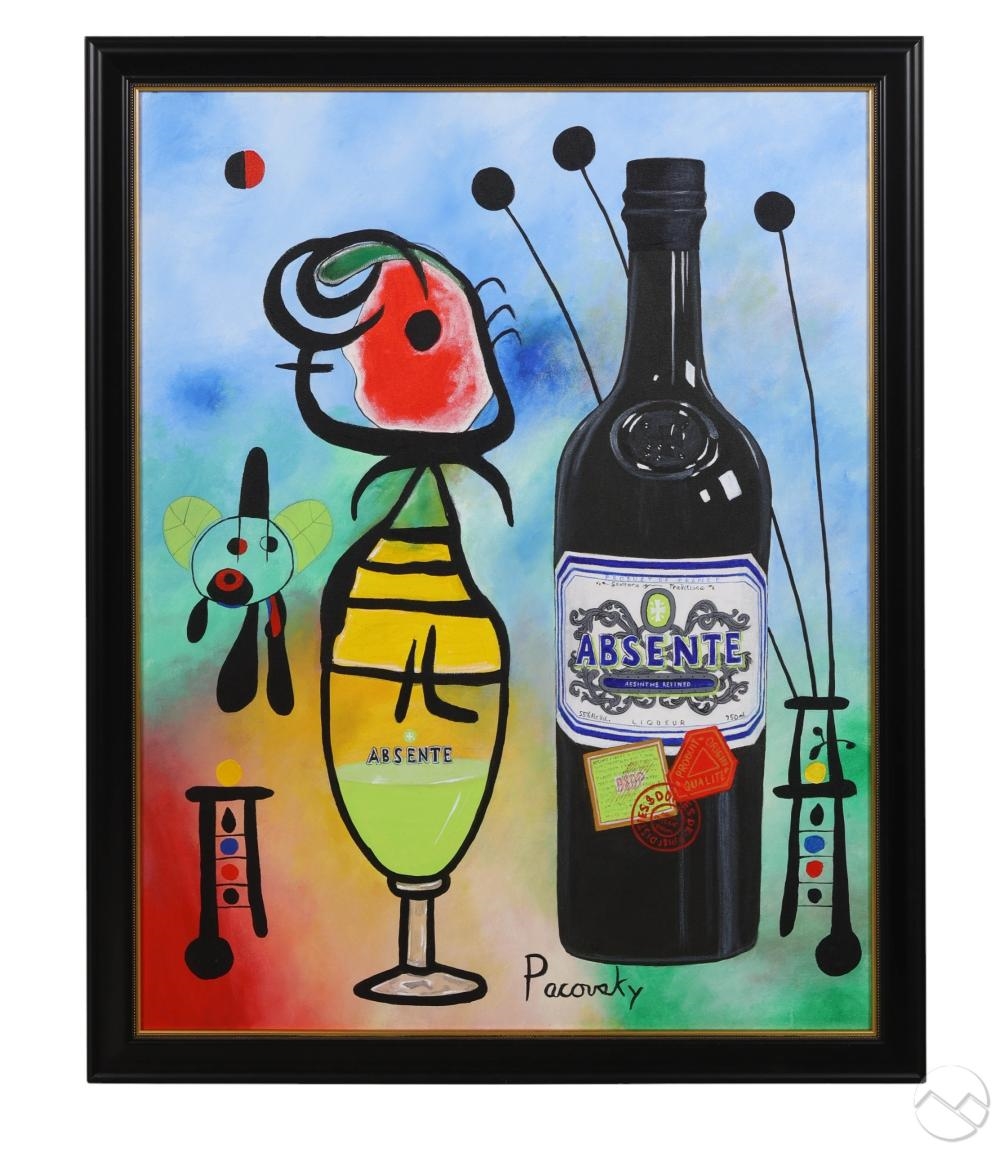 John Pacovsky | Miro Absente Ad Painting | MutualArt