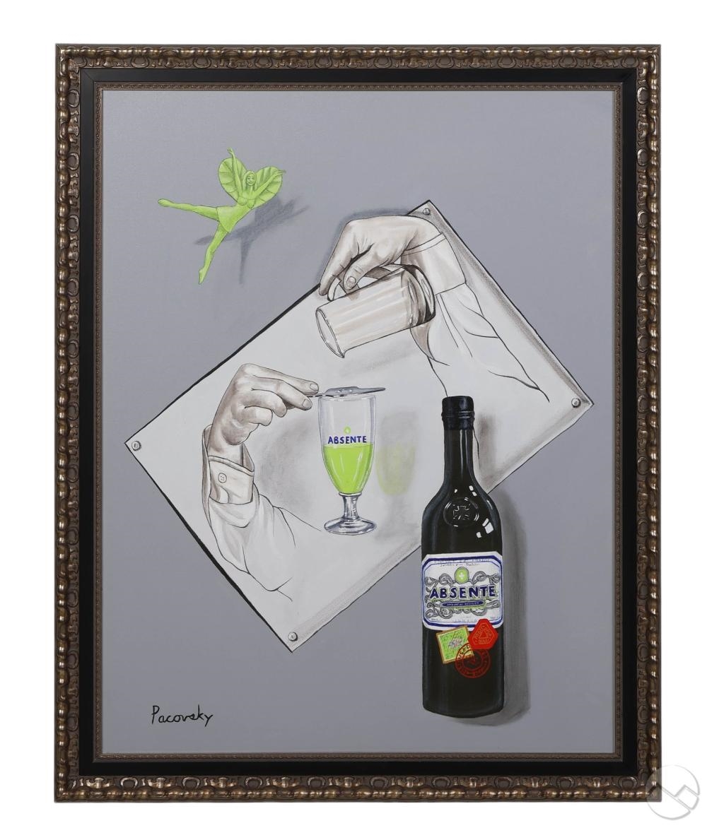John Pacovsky | Escher Absente Ad Painting | MutualArt