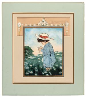 She Lufs Me – She Lufs Me Not - Jessie Willcox Smith