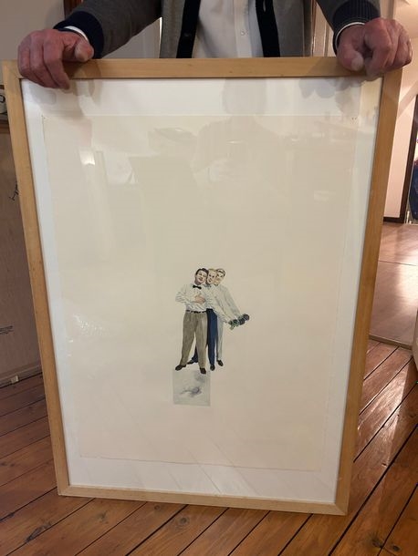 Artwork by Didier Thibault, Untitled, Made of Acrylic And Graphite