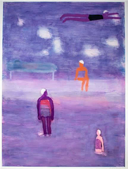 Swimmers In Fog - Katherine Bradford