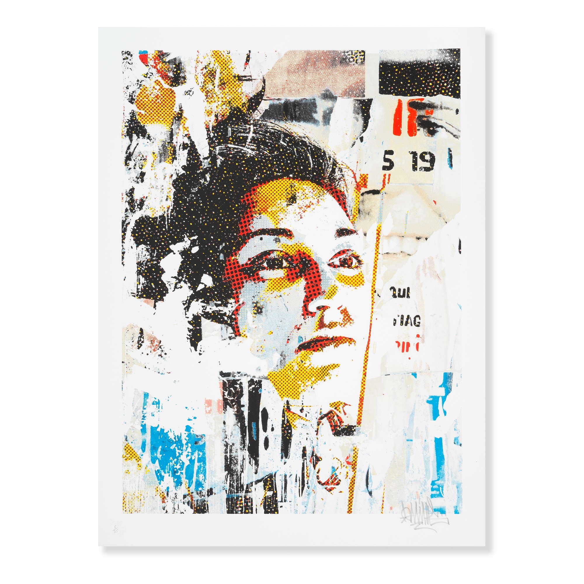 Artwork by Alexandre Farto, To Have Or To Be, Made of Screenprint In Colours On Wove Paper