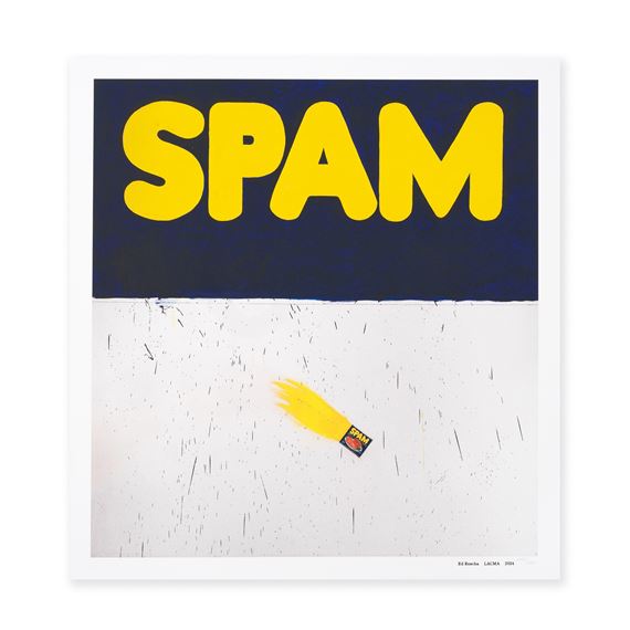 Actual Size (SPAM - Ed Ruscha