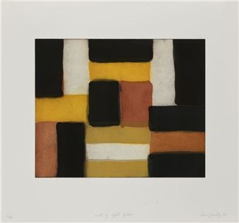 WALL OF LIGHT - YELLOW - Sean Scully