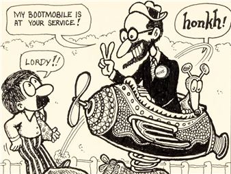 Art Spiegelman: Ten years before Maus: Quentin Fester