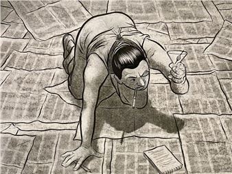 Alex W. Inker: Krimi - Galerie de la Bande Dessinee