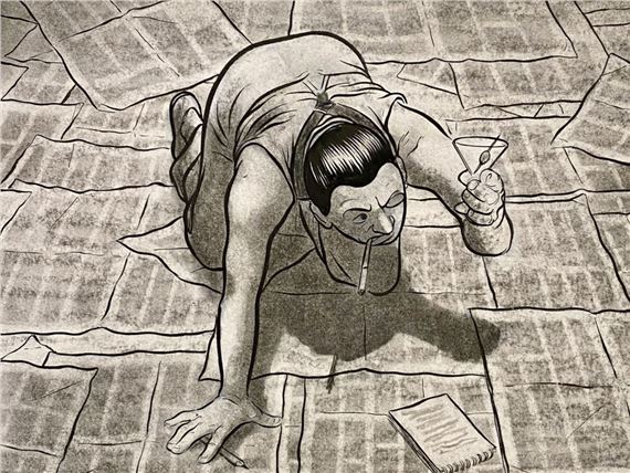 Alex W. Inker: Krimi - Galerie de la Bande Dessinee