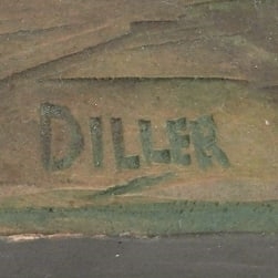 Artwork by Helmut Diller, ANRI Limited Ed. Horse Sculpture, Made of Hand Painted Carved Composite