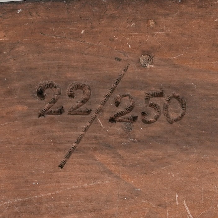 Artwork by Helmut Diller, ANRI Limited Ed. Horse Sculpture, Made of Hand Painted Carved Composite