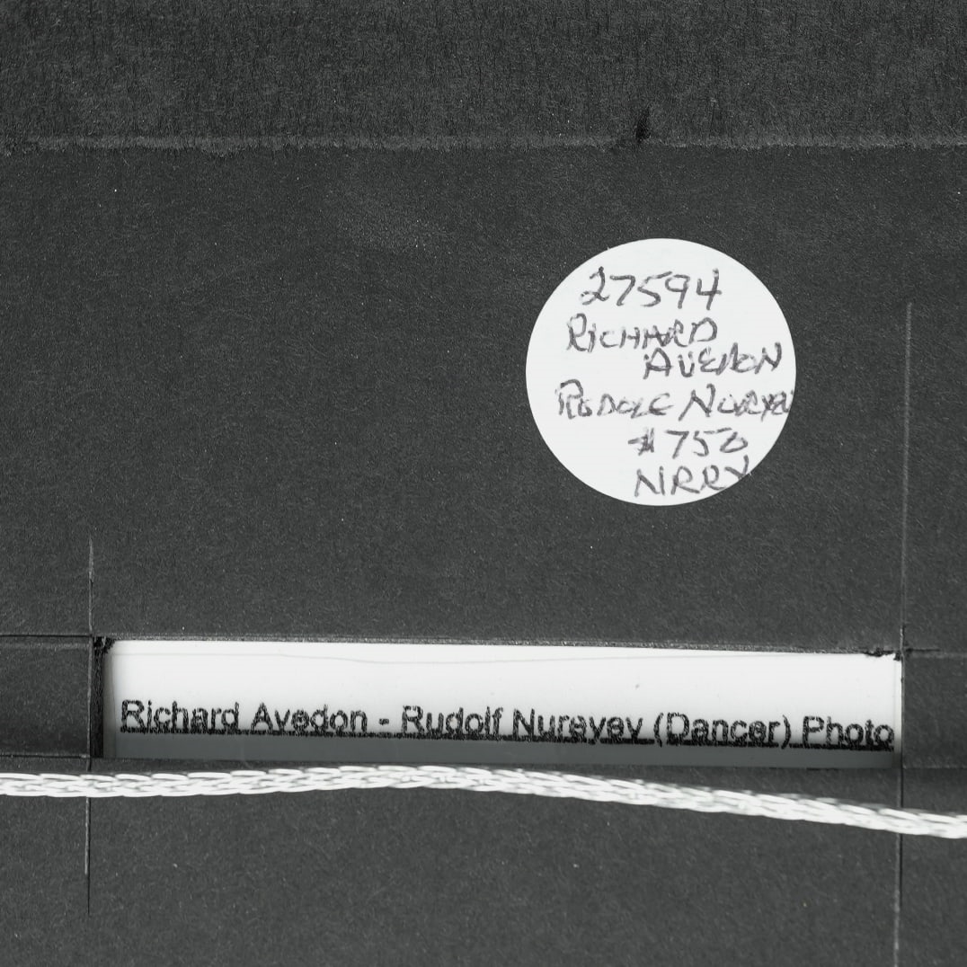 Artwork by Richard Avedon, Rudolf Nureyev, ballet dancer, Paris, Made of Photoengraving