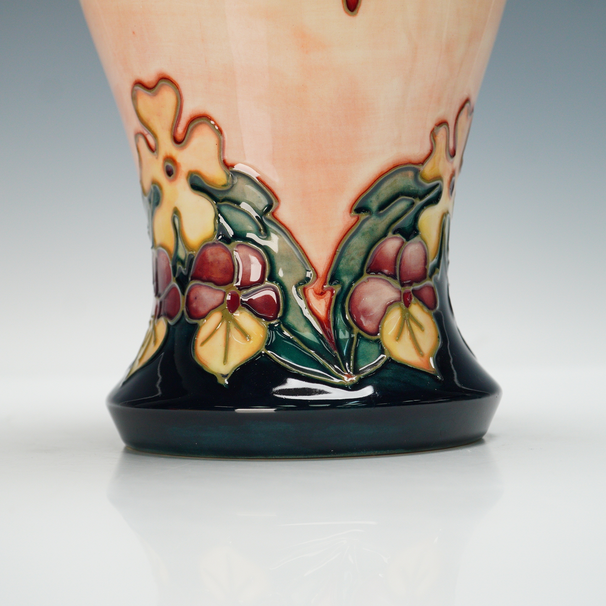 Rachel Bishop | Moorcroft Pottery Oberon Honeysuckle Vase (1993 ...
