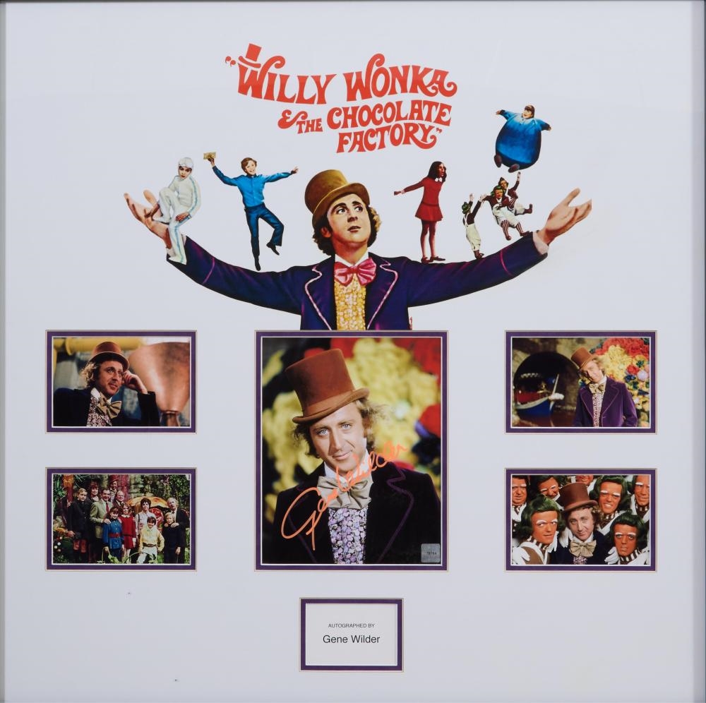 Artwork by Gene Wilder, Willy Wonka and The Chocolate Factory Poster, Made of Offset Lithograph, Photograph