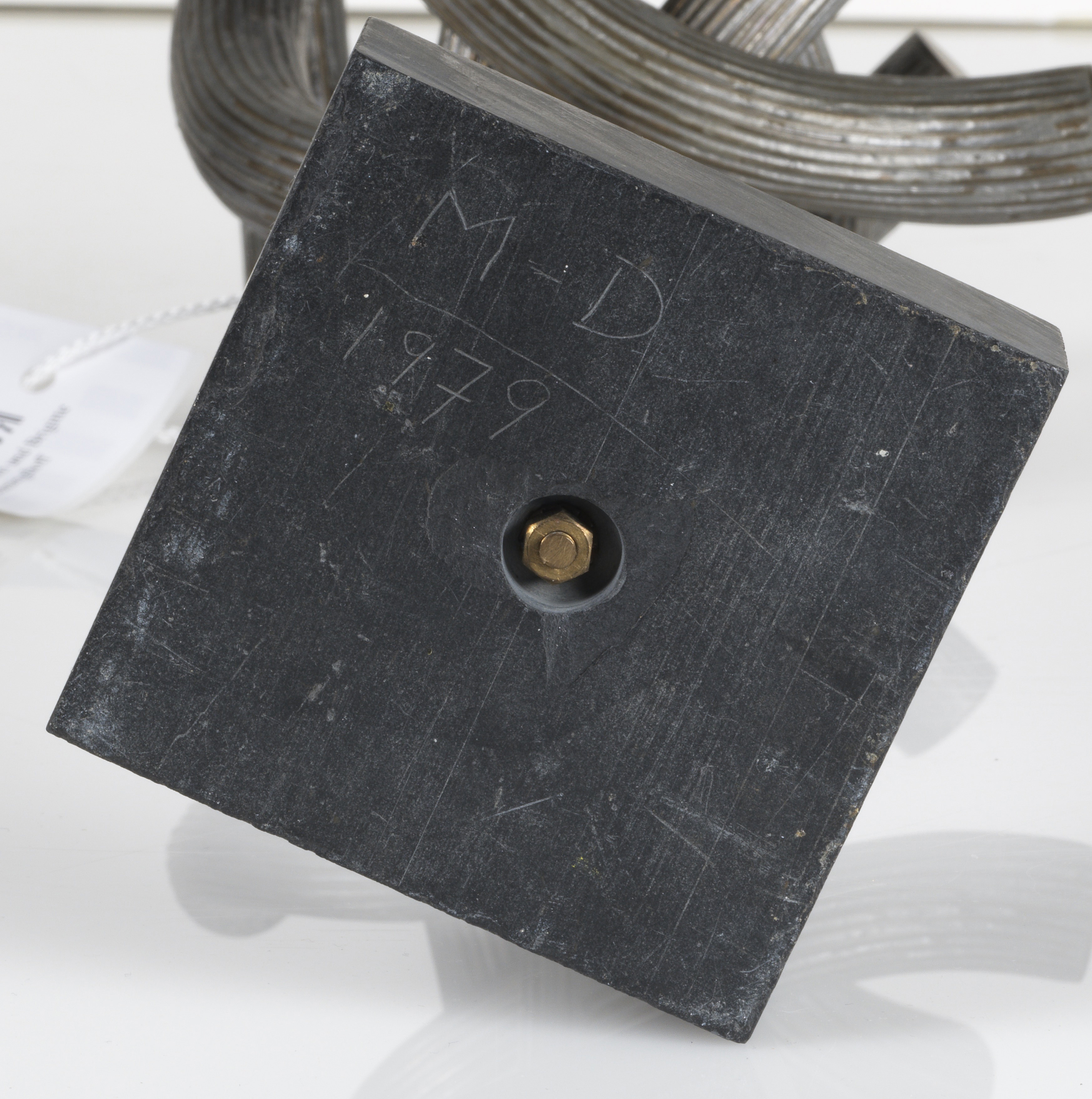 Artwork by Brigitte Matschinsky-Denninghoff, Blume, Made of Brass And Zinc