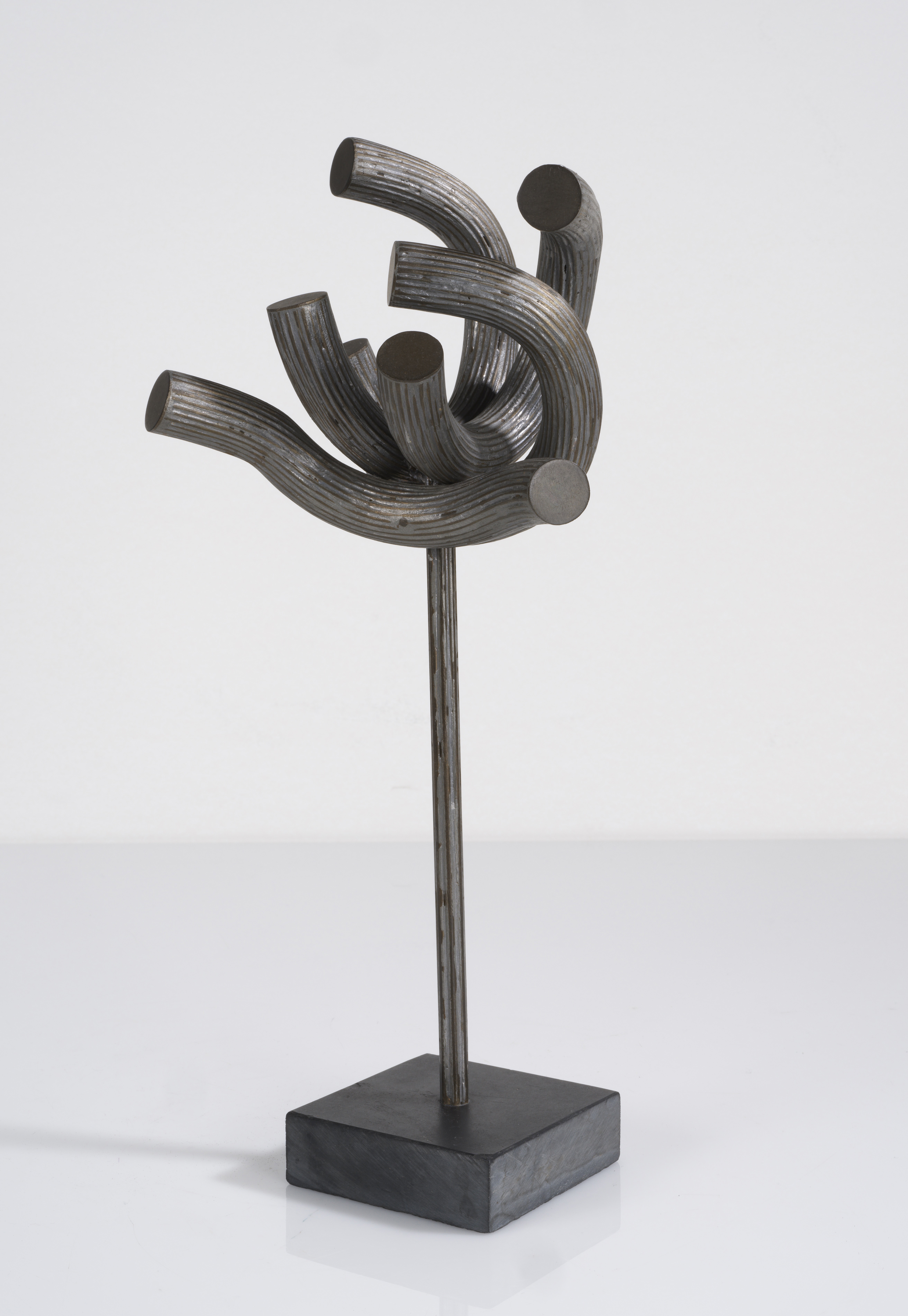 Artwork by Brigitte Matschinsky-Denninghoff, Blume, Made of Brass And Zinc