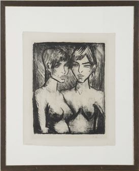 Zwei Mädchen - Halbakte (Russisches Mädchenpaar