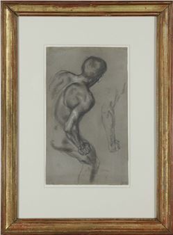 Studie zu dem Gemälde "Feinde ringsum