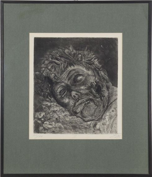 Toter (St. Clément by Otto Dix, 1924