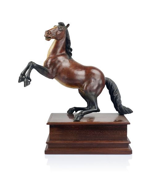 Important cheval cabré - Italian School, 18th Century