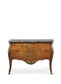 ESTAMPILLE D'ANDRÉ ANTOINE LARDIN ET LEONARD BOUDIN, VERS 1765