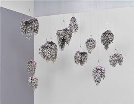 Marie Watt explores Indigenous systems for measuring time at Marc Straus