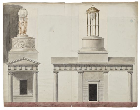 ET PIERRE-FRANÇOIS-LÉONARD FONTAINE (CERGY-PONTOISE 1762-1853 PARIS) - Pierre-François-Léonard Fontaine