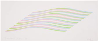 Untitled (Wave - Bridget Riley