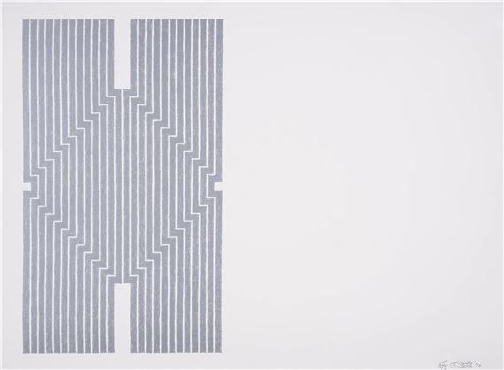 Newstead Abbey, from Aluminum Series (Axsom 30 - Frank Stella