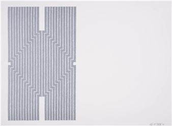 Newstead Abbey, from Aluminum Series (Axsom 30 - Frank Stella