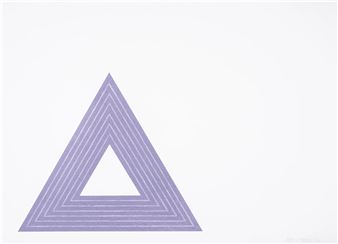 Leo Castelli, from Purple Series (Axsom 72 - Frank Stella