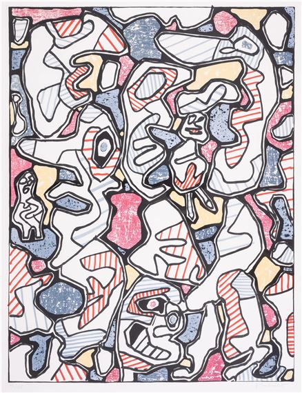 Saturday Afternoon (Samedi tantôt - Jean Dubuffet