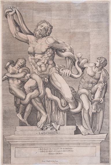 Laocoön and His Sons, from 'Speculum Romanae Magnificentiae - Italian School, 16th Century