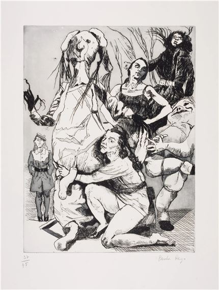 Trés Musas - Paula Rego