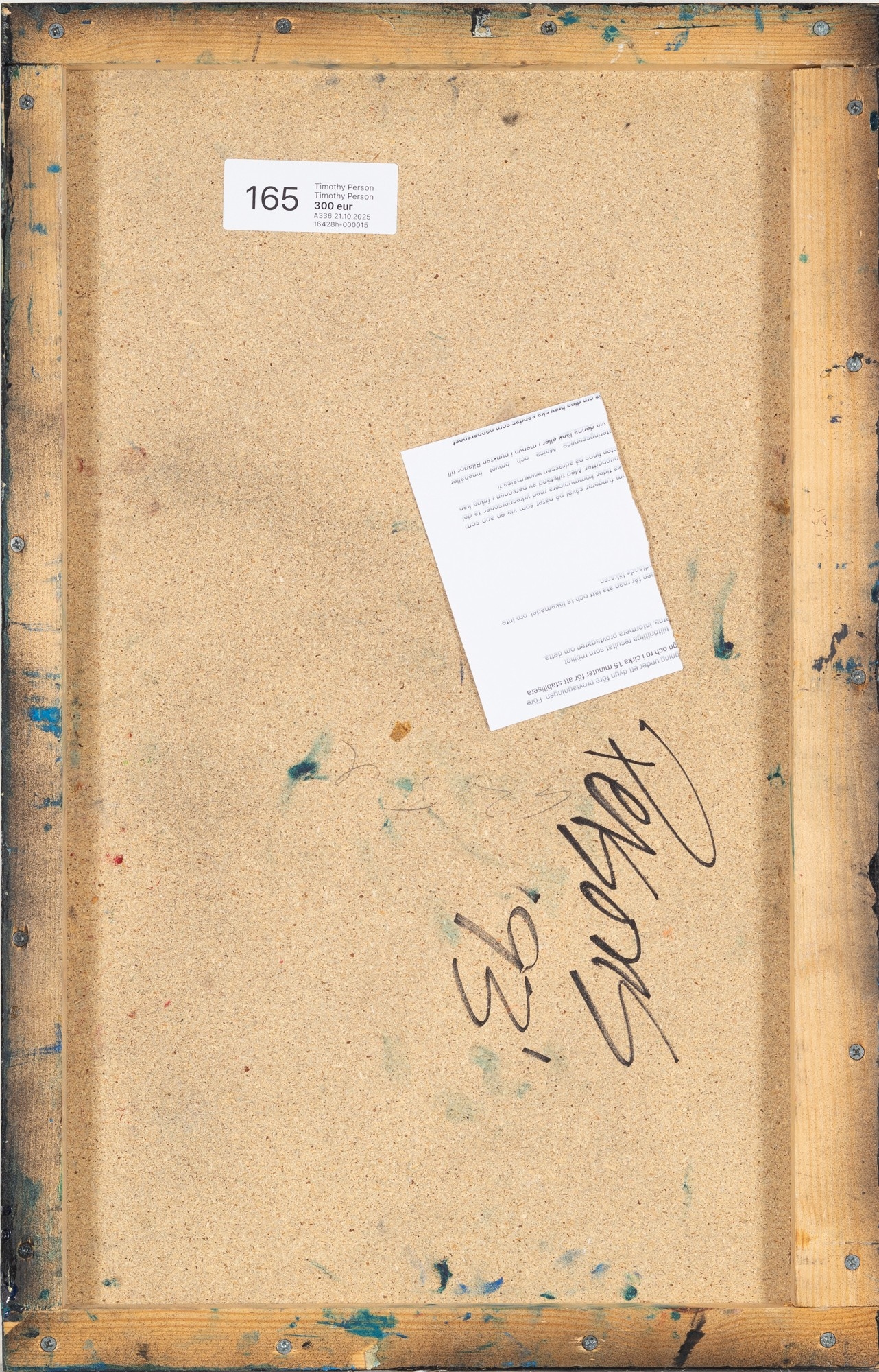 Timothy Persons | Blue space (1993) | MutualArt