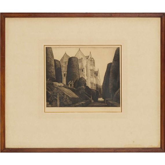 OWLPEN MANOR by Frederick Landseer Maur Griggs, 1930