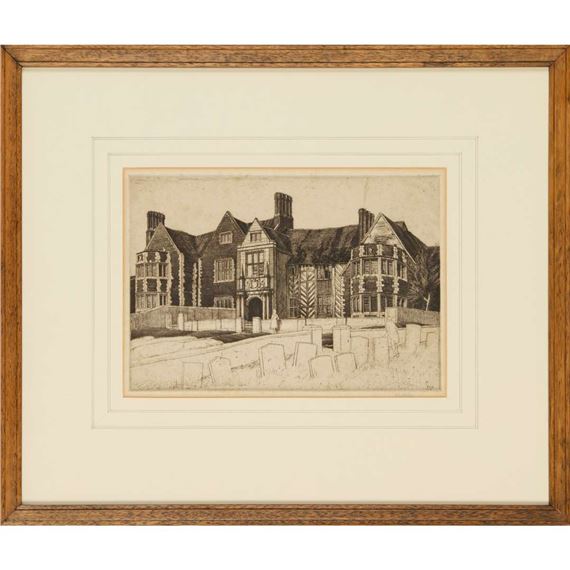 RAGDALE HALL by Frederick Landseer Maur Griggs, 1931