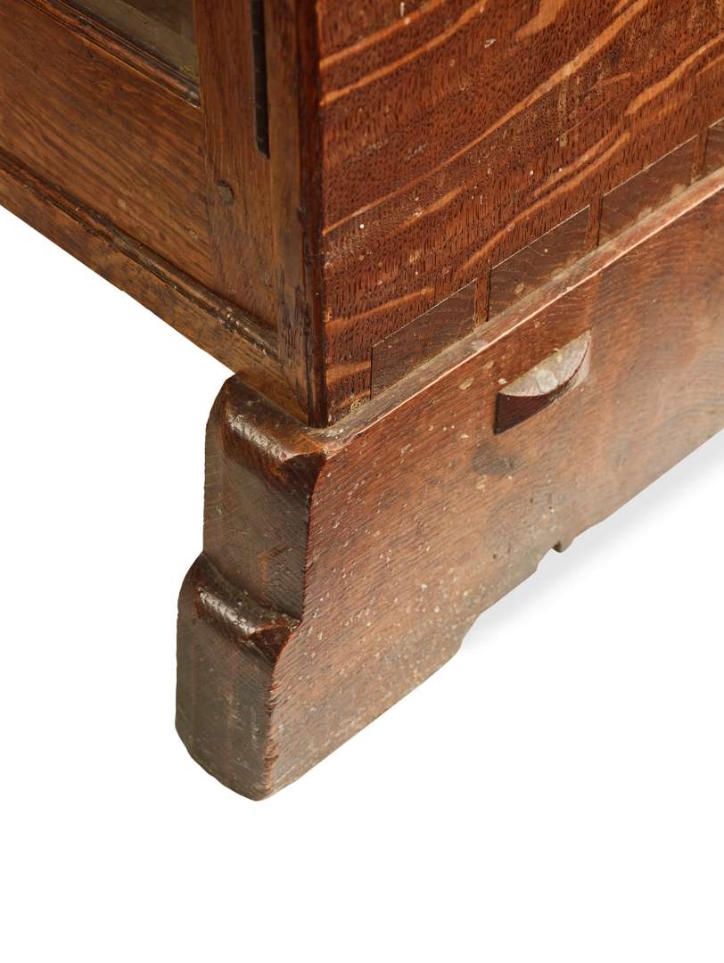 Artwork by Peter Waals, Untitled, Made of oak and glass