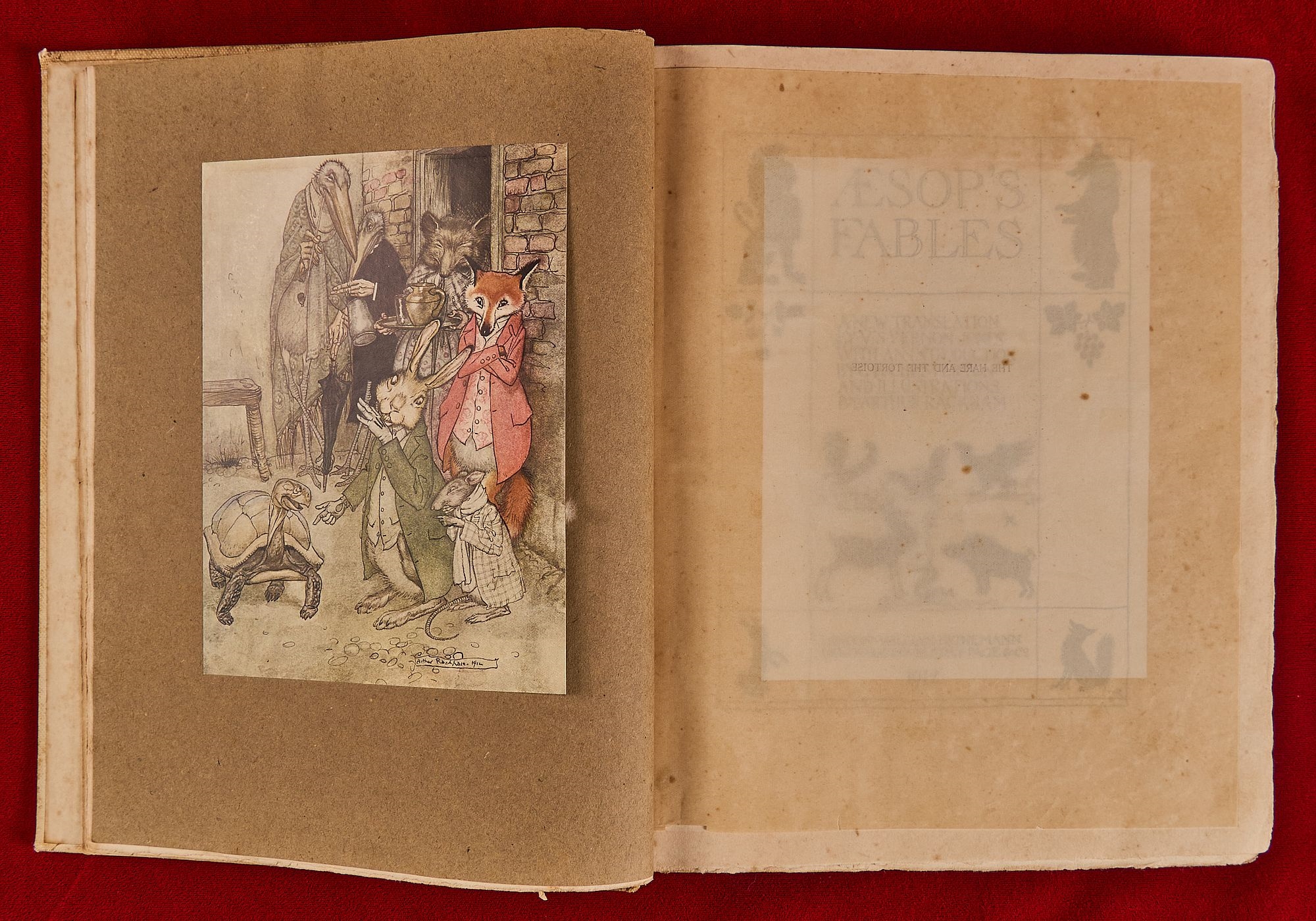 Arthur Rackham | Aesop's Fables A New Translation (1912) | MutualArt