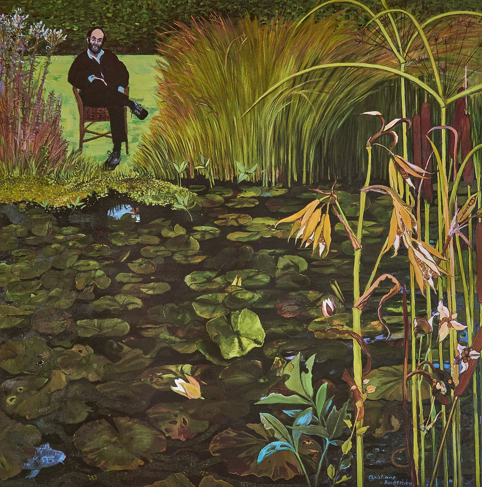 Artwork by Christiane Kubrick, Remembering Stanley, Made of Color Lithographic Print