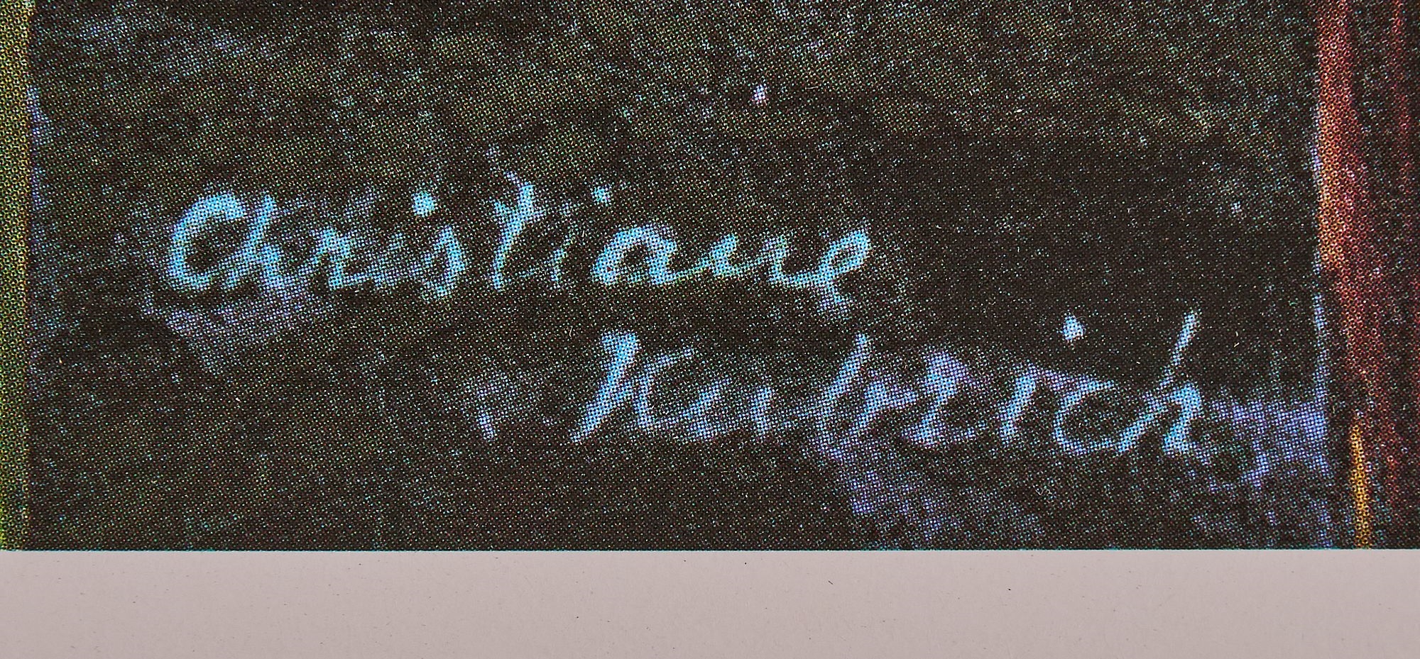 Artwork by Christiane Kubrick, Remembering Stanley, Made of Color Lithographic Print