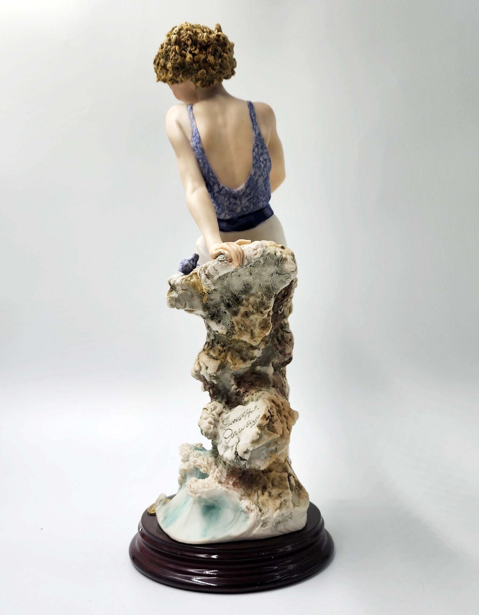 Artwork by Giuseppe Armani, Sabrina, A Capodimonte Giuseppe Armani Hand Painted Porcelain Figurine, Box & COA, Made of Porcelain