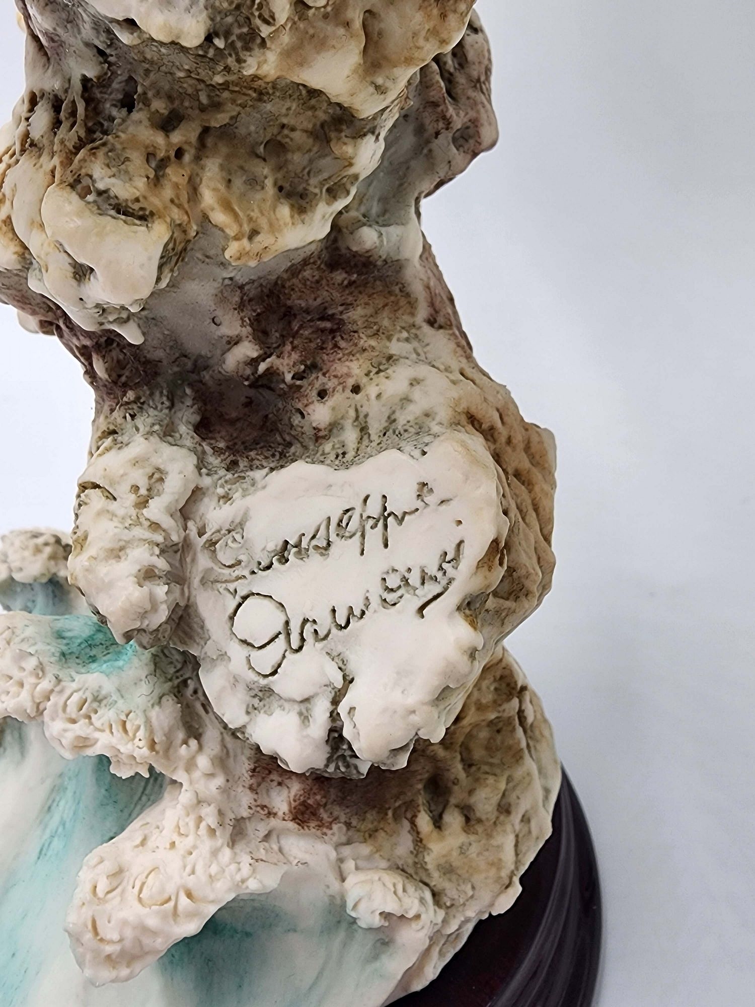 Artwork by Giuseppe Armani, Sabrina, A Capodimonte Giuseppe Armani Hand Painted Porcelain Figurine, Box & COA, Made of Porcelain